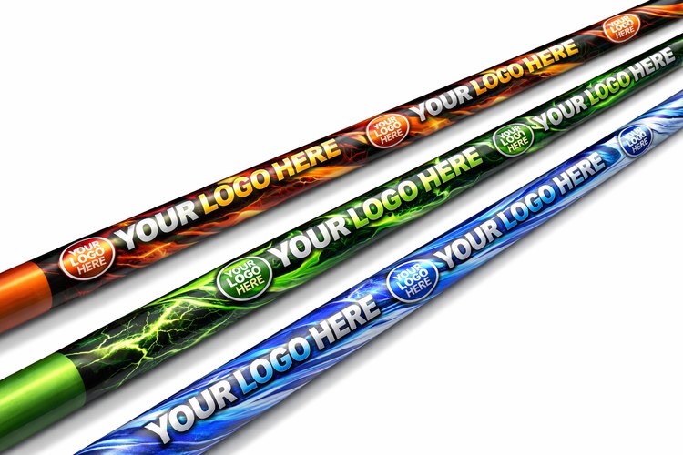 Sponsor branded poles