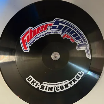 FiberSport Pro Black Anodized Discus