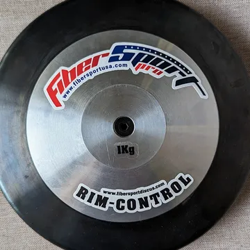 FiberSport Pro Platinum Plated Discus